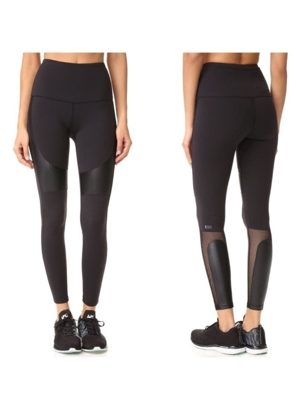 Splits 59 Farrah High Waisted Leggings in Black